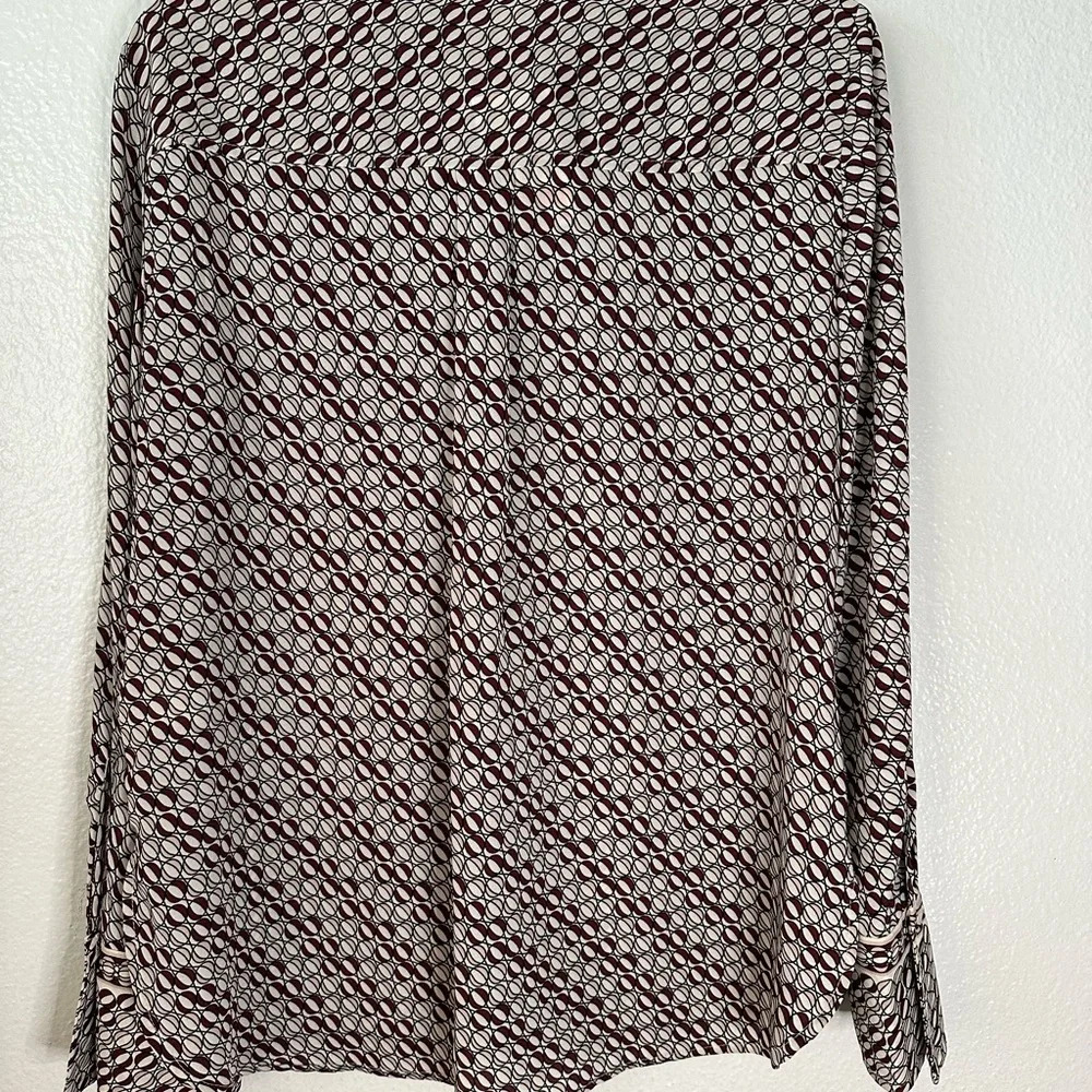 MAX STUDIO LONDON Printed Medium Button Down Long… - image 3